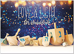 Love and Light Holiday Card D1545U-A